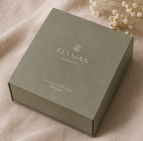 Premium finishes and rigid packaging — sample 5
