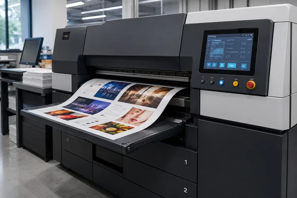 Digital and offset printing